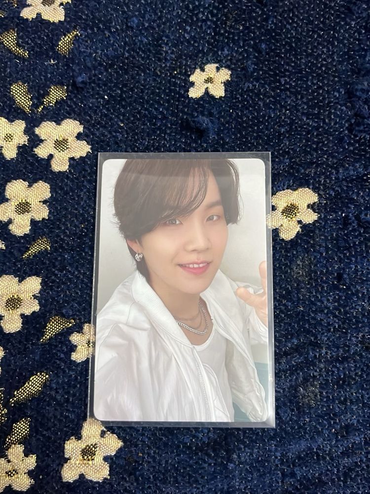 BTS Suga official PTD Live photocard