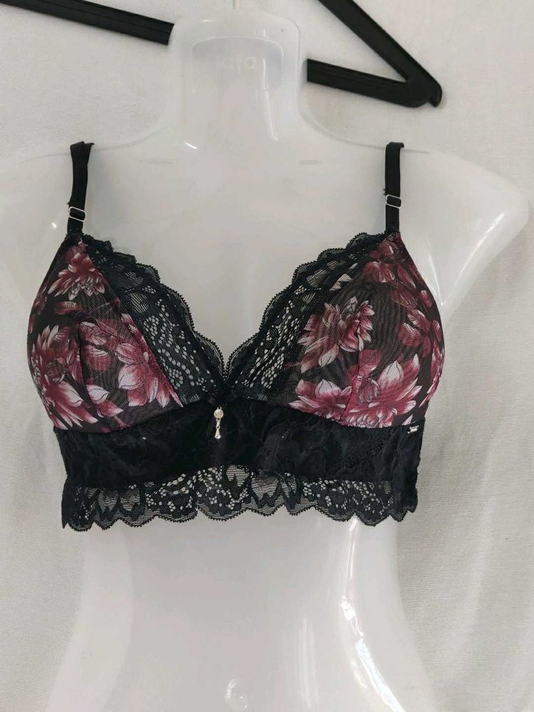 lavieen rose Floral Lace Bralette