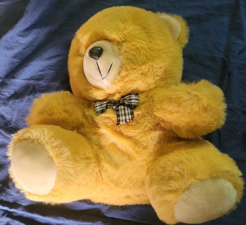 Cute Yellow Teddy Bear Plush
