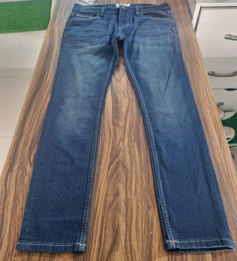 Trendy Men's Blue Jeans