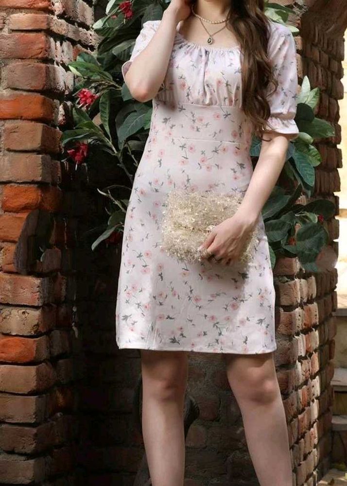 Chic Floral Mini Dress