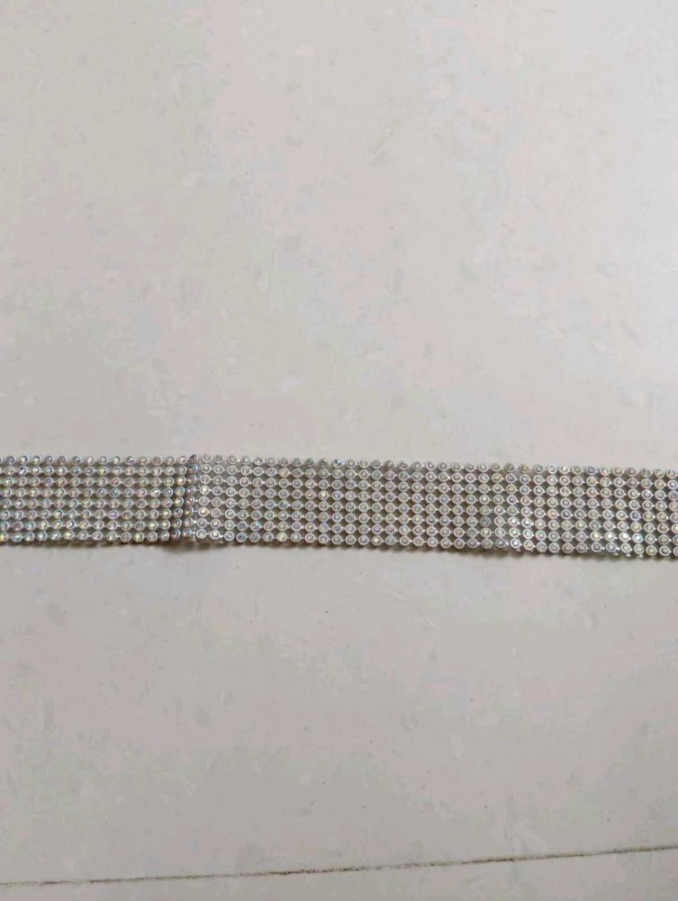 Sparkling Rhinestone choker necklace