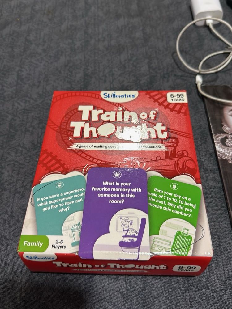 Skillmatics Train of Thought Game
