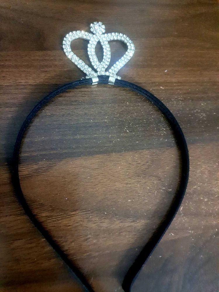 Rhinestone Crown Headband