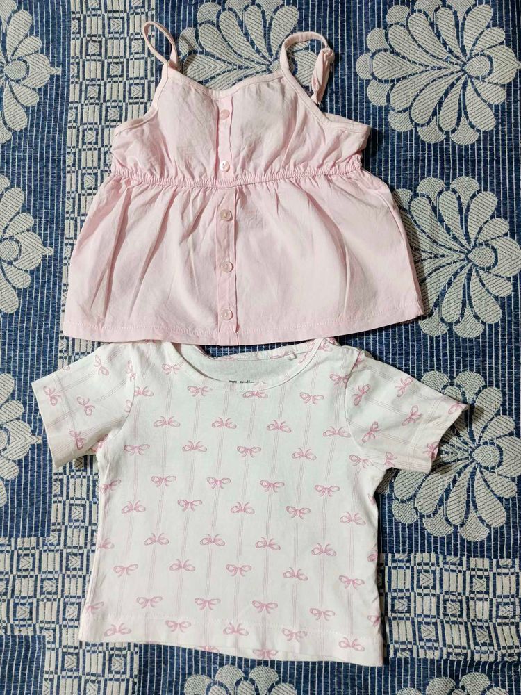 Cute Girl's Top &amp; T-Shirt Set