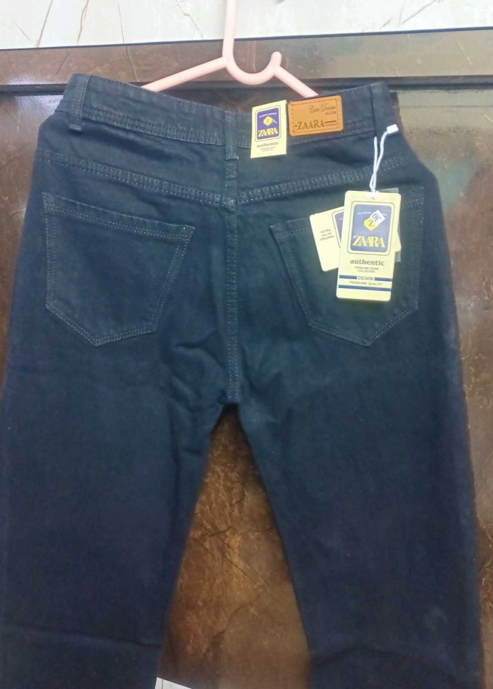 Zara Authentic Dark Wash Jeans