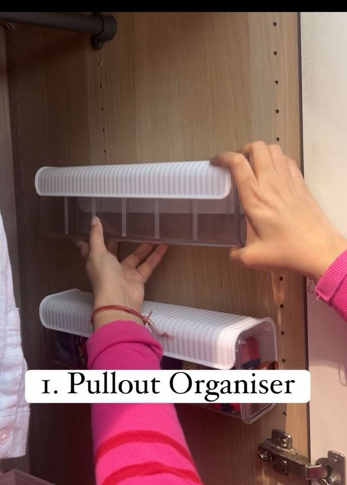 2 Pullout Closet Organizer