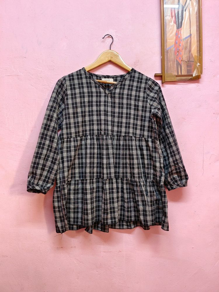 Sale🎉Asnew Check Top (Women's)
