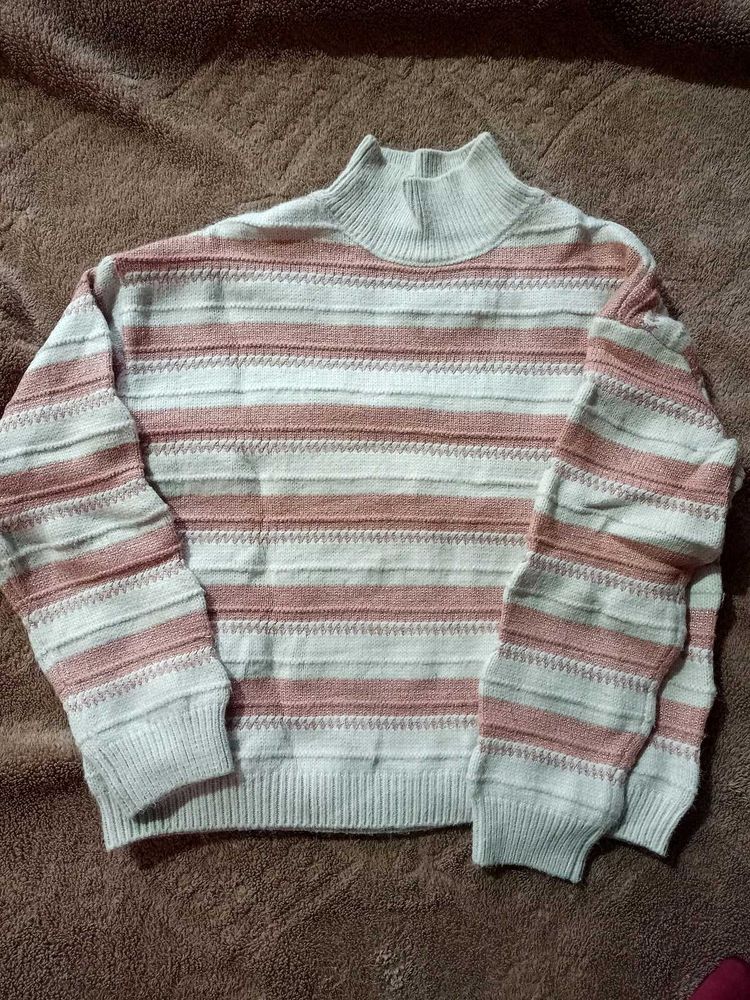 High Neck Shimmery Top