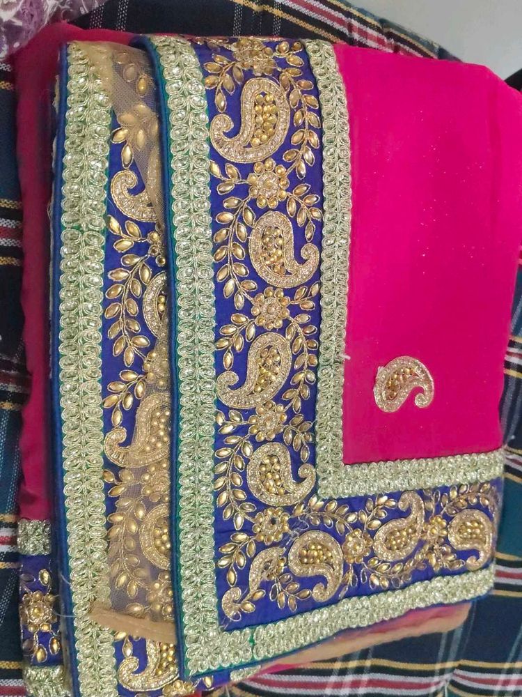 Designer Embroidered Saree