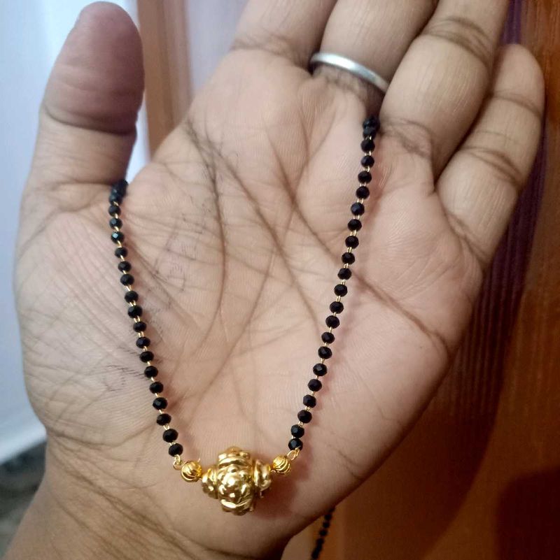 Elegant Black Bead Mangalsutra