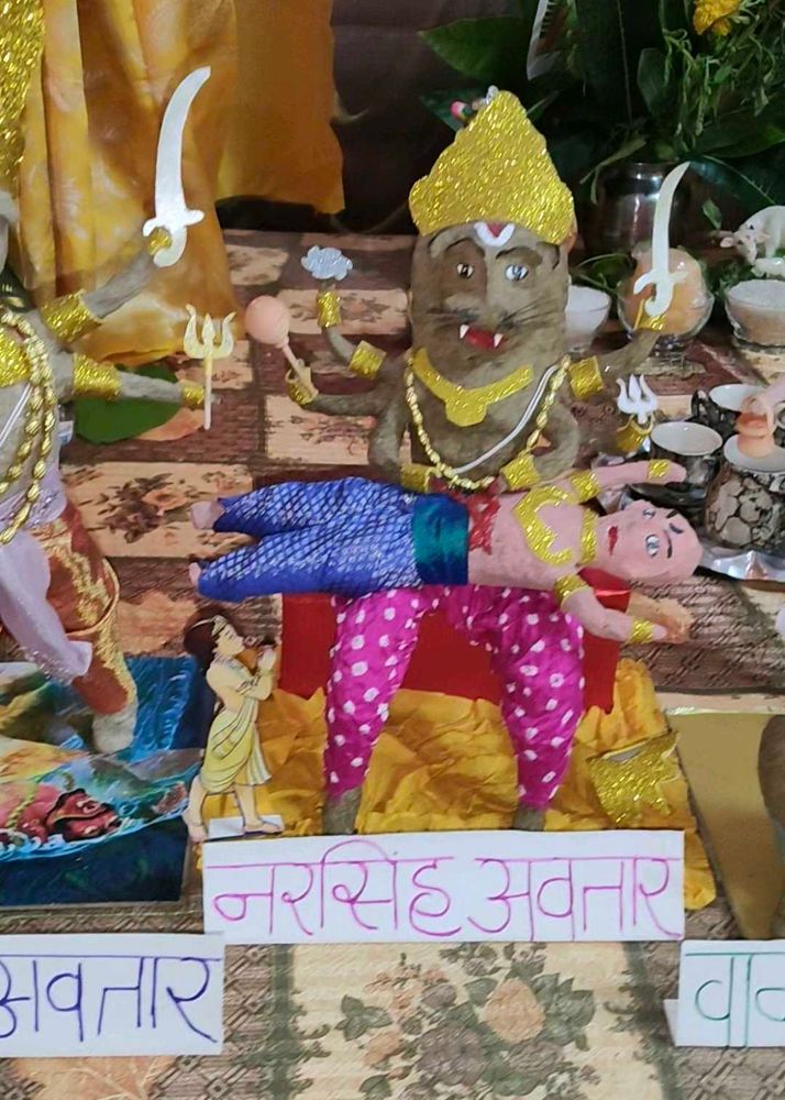 vishnu dashavtar idol 10 )