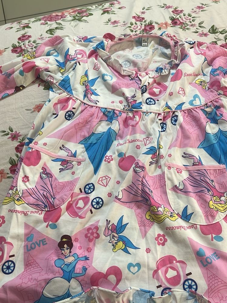 Cute Princess Pajama Set