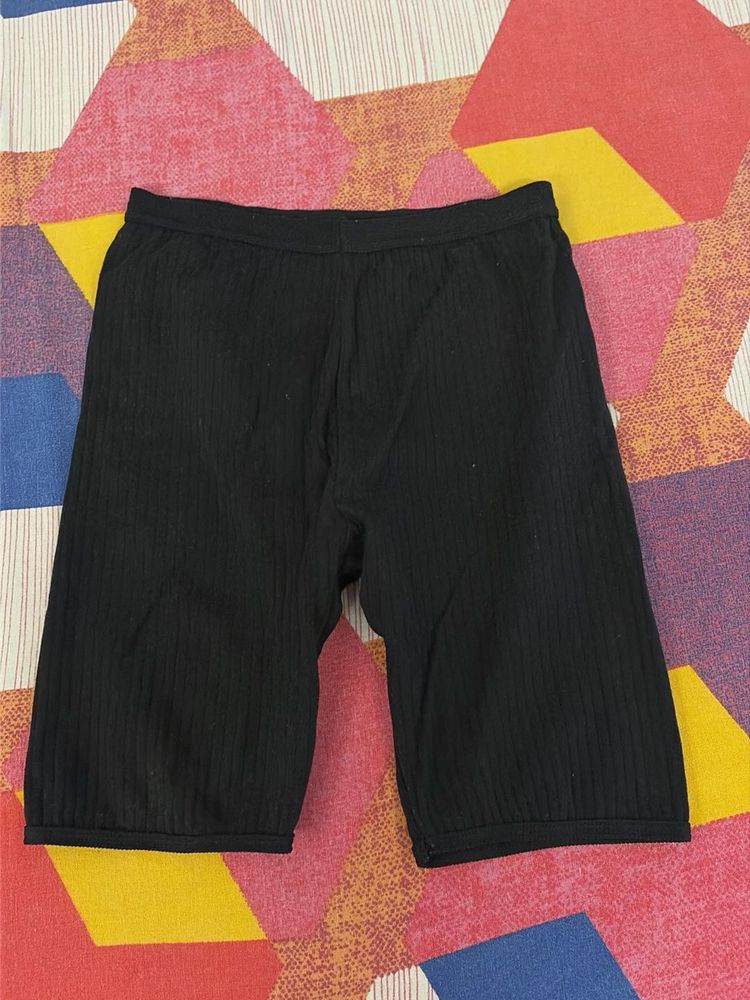 Black cycling shorts