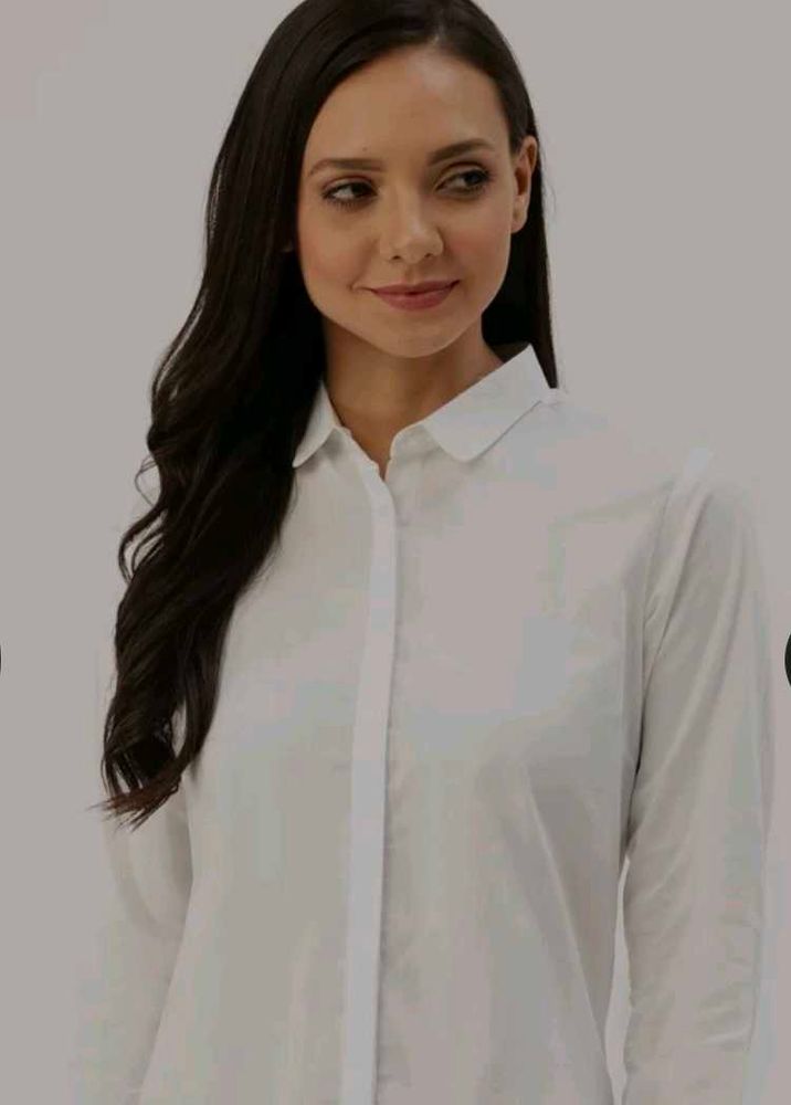 Classic White Button-Down Shirt-Timeless &amp; Elegant