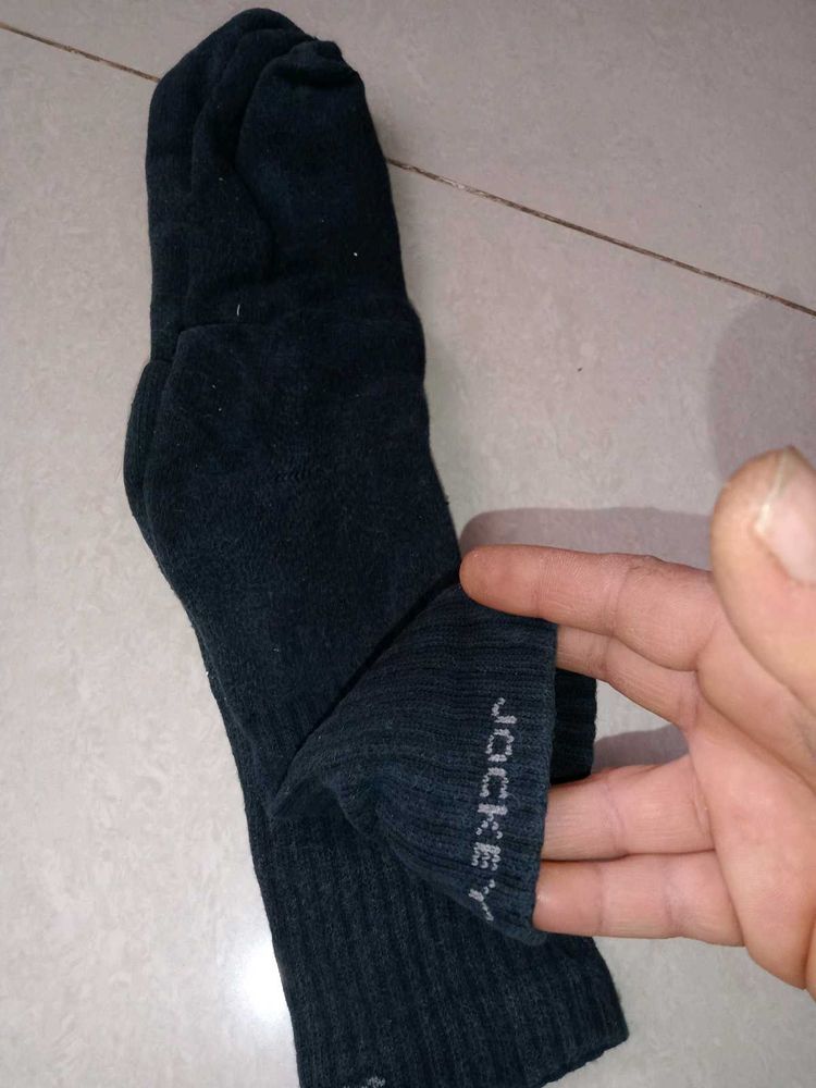 Jockey Black Crew Socks