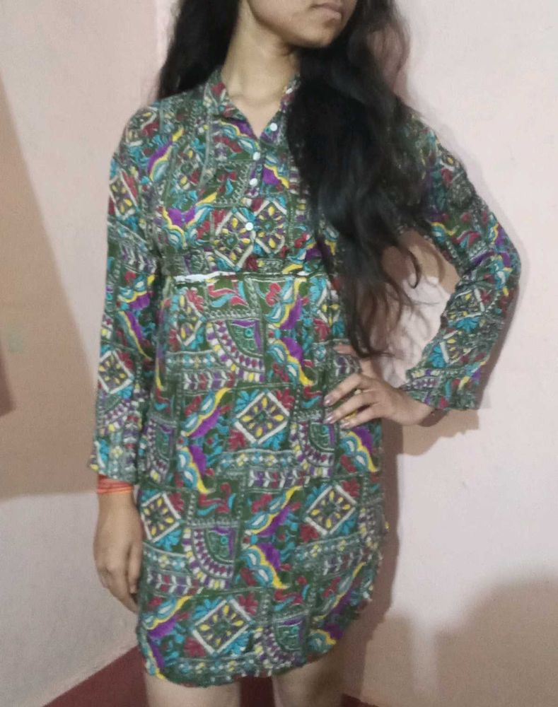 Vibrant Printed Kurta
