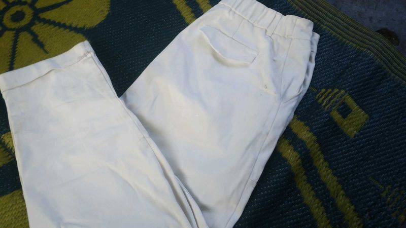 Comfortable Cream Colored Pants