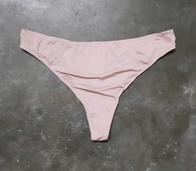 Pink Thong Underwear