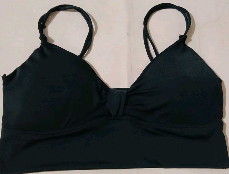 Stylish Black Bikini Top