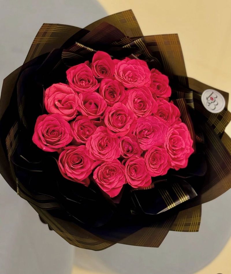 Stunning Pink Rose Bouquet