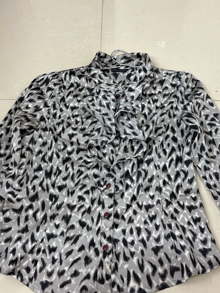 Frill Neck Shirt