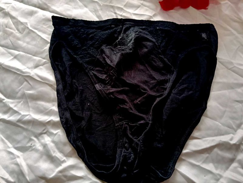 mesh. Classic Black Briefs