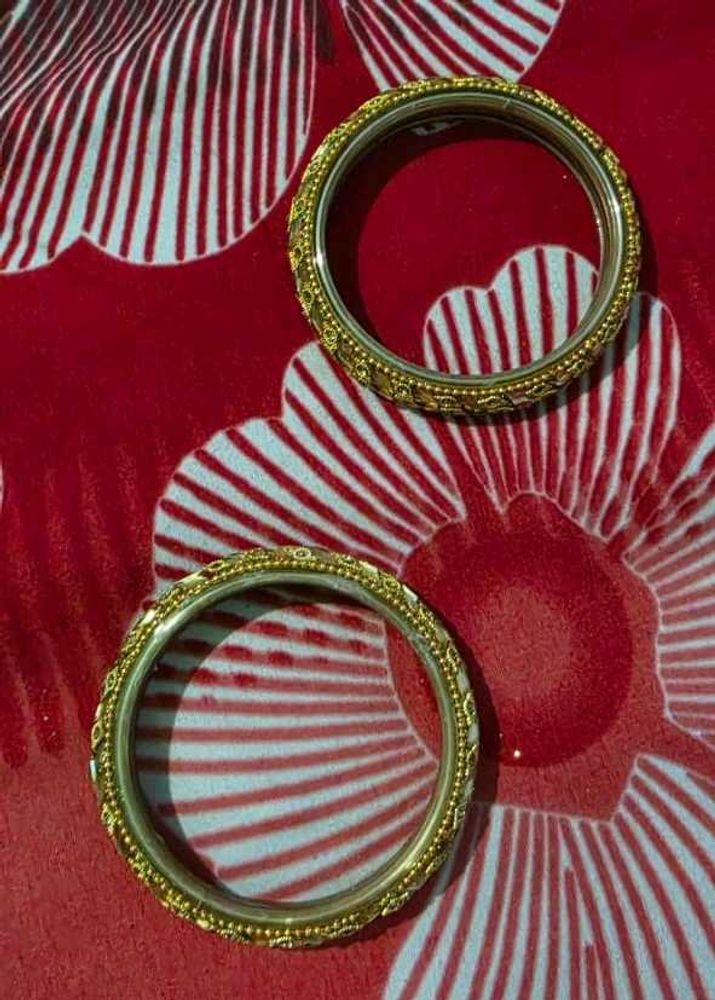 Elegant Gold-Tone Bangles