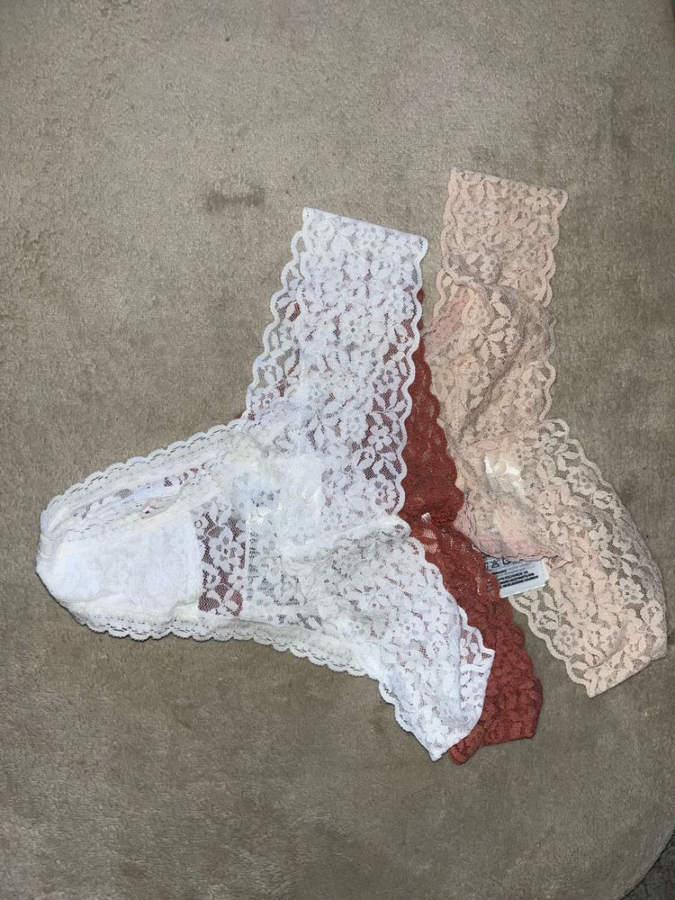 H&amp;M Lace Thong Panties – Multipack