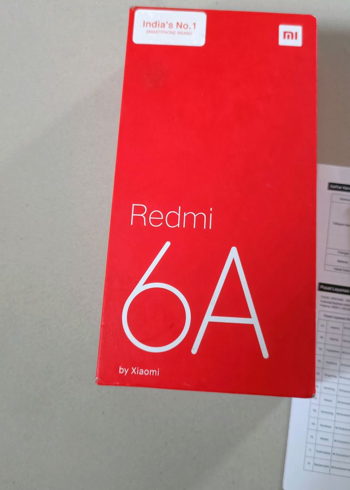 Redmi 6a Box