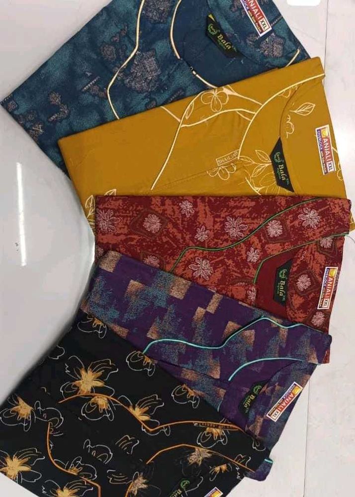 Comfortable Printed Nightsuits - Pack of 5