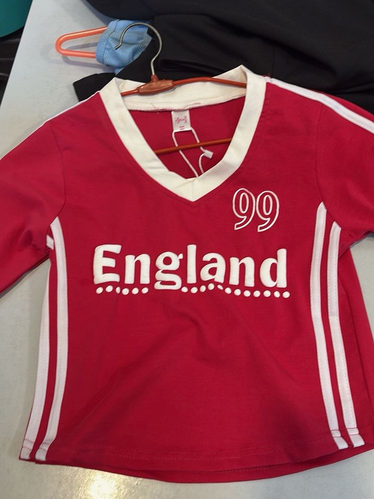 England Retro Football Jersey