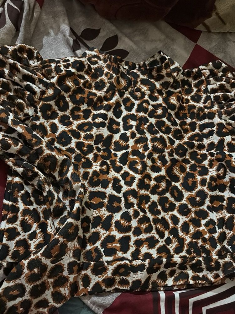 Leopard Print Top