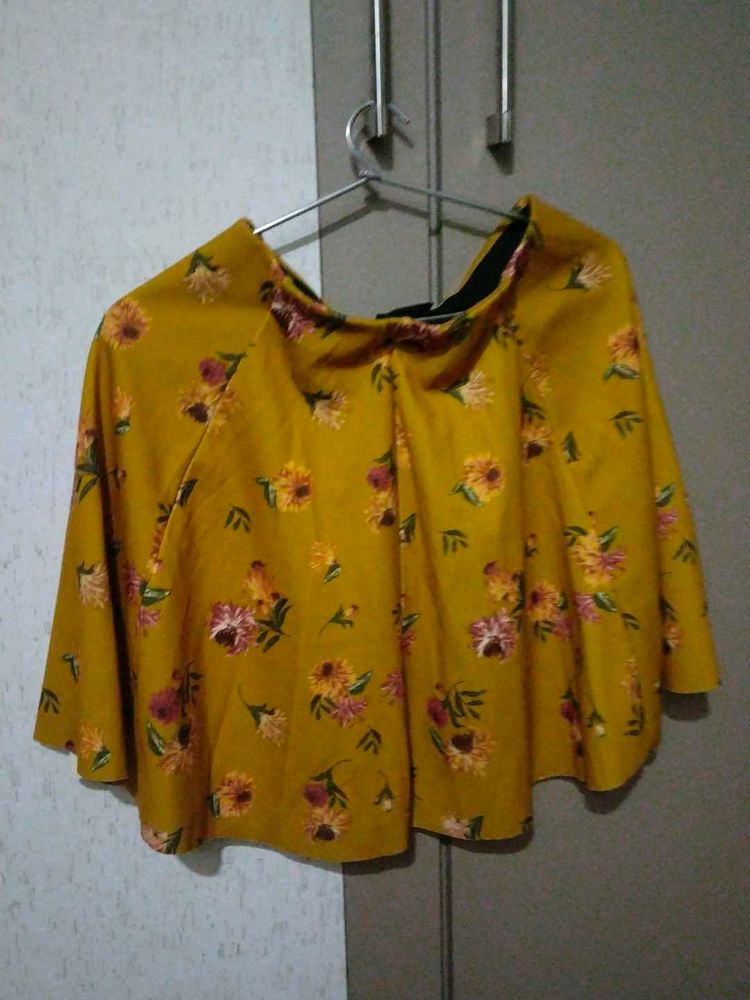 Floral Mini slater Skirt Zara brand