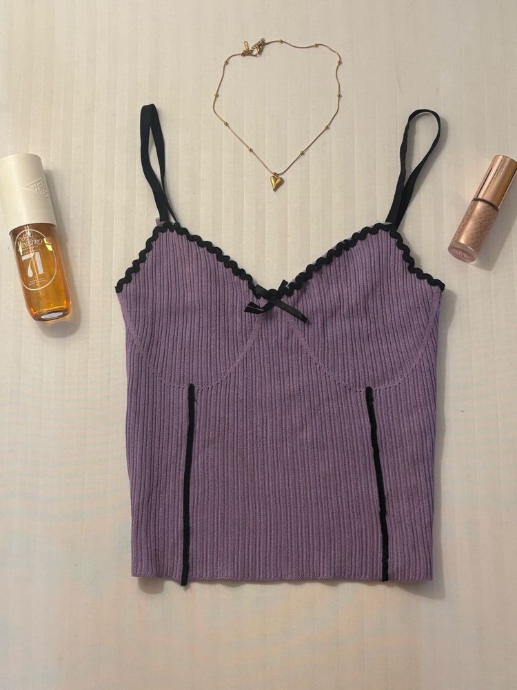 Cami top with bow