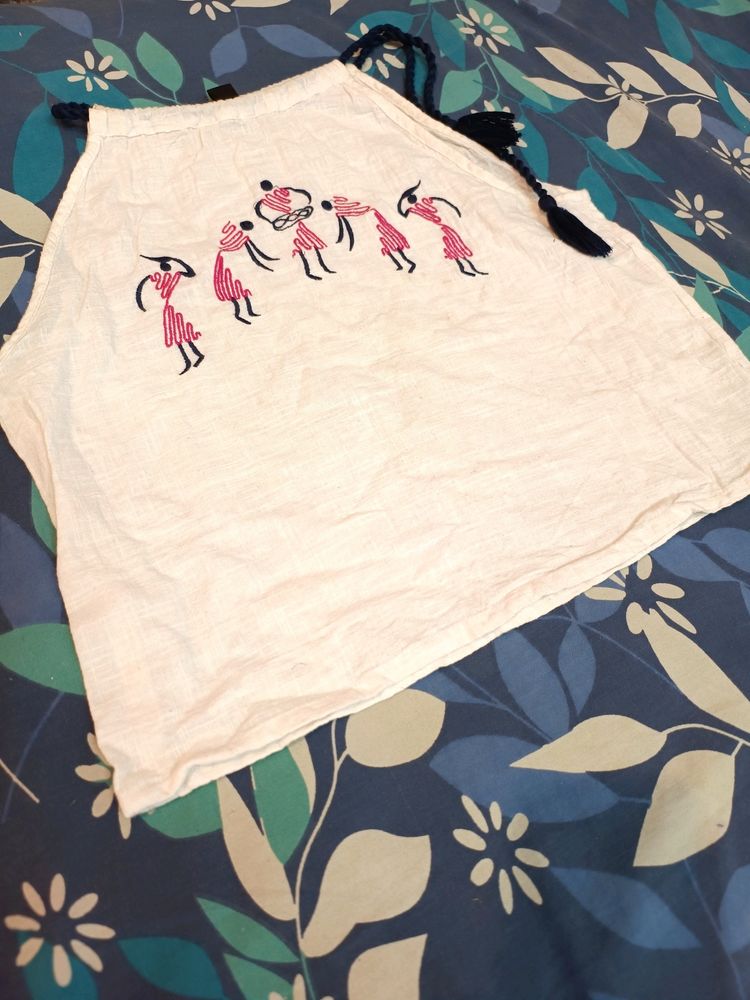 Women's White Slip Tank Top
