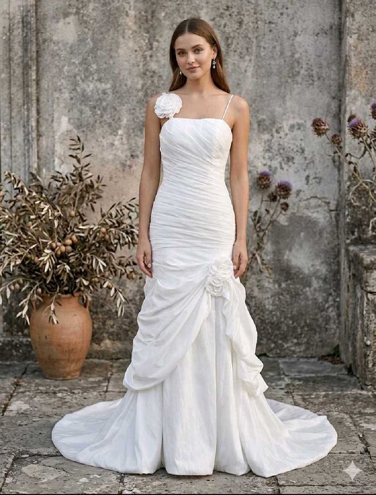 Elegant White Bridal Gown