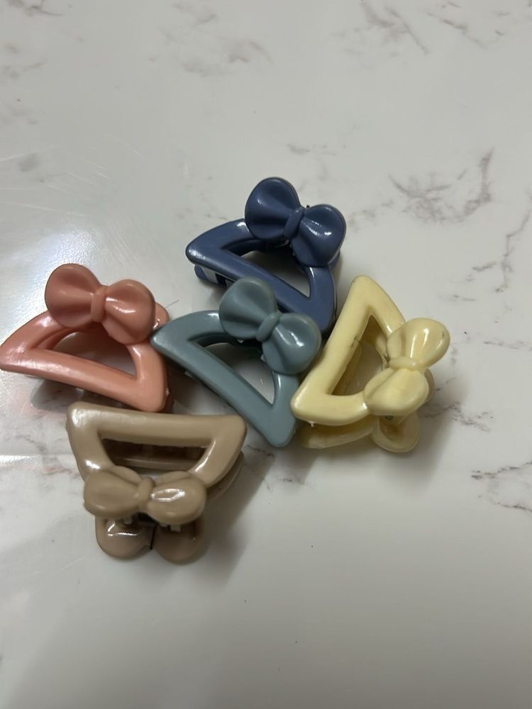 Cute Bow Hair Claw Clips