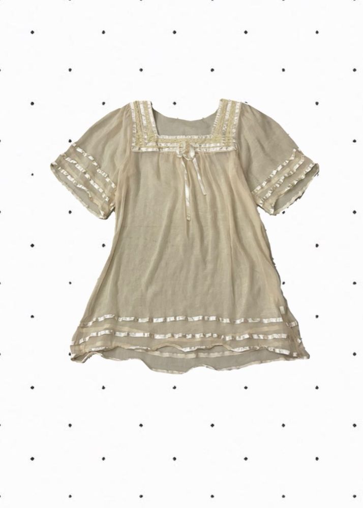 SOLD Vintage Style Sheer Nightgown