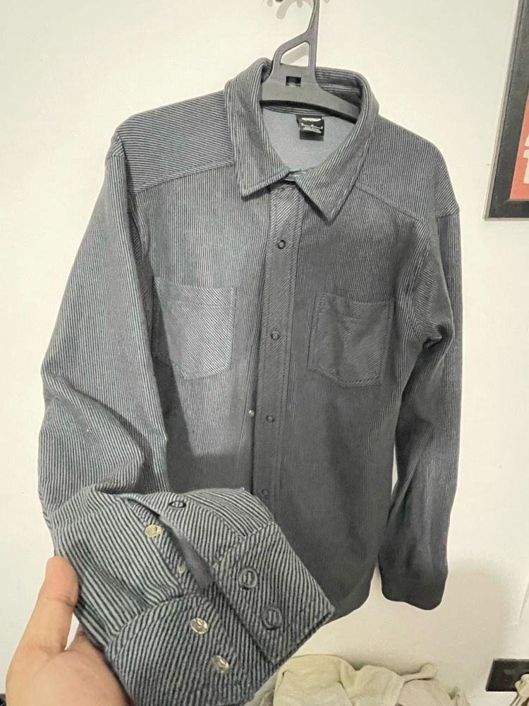 Nike Men's Striped Corduroy heavy Shirt