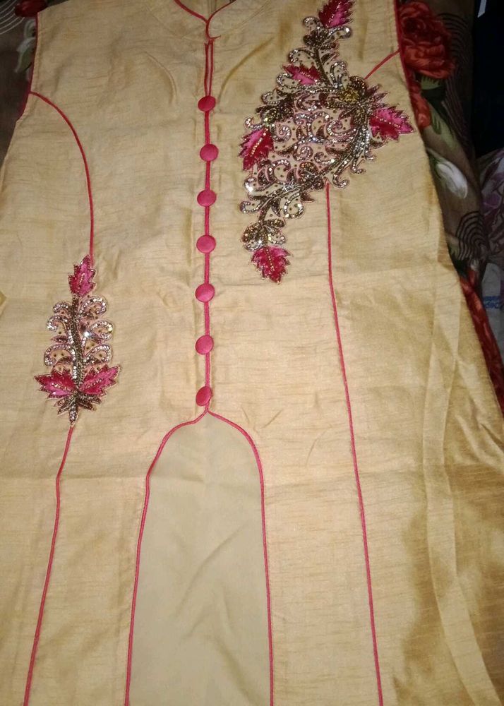 Designer Kurta with Embellishments