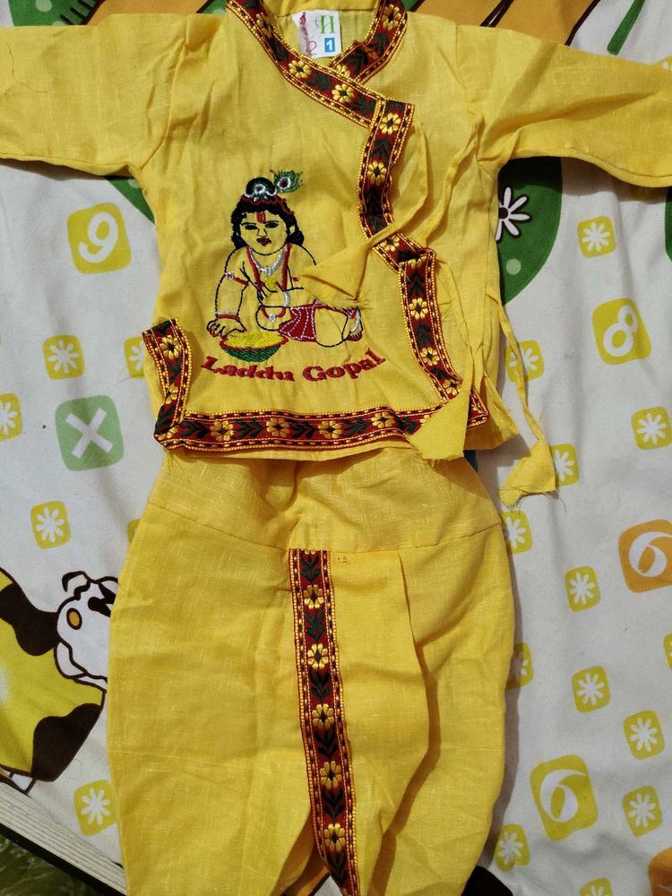 🪄Traditional Krishna Costume for Kids