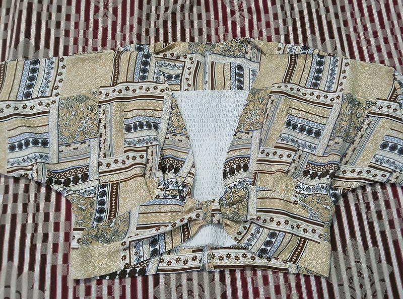Boho Patchwork Kimono Top