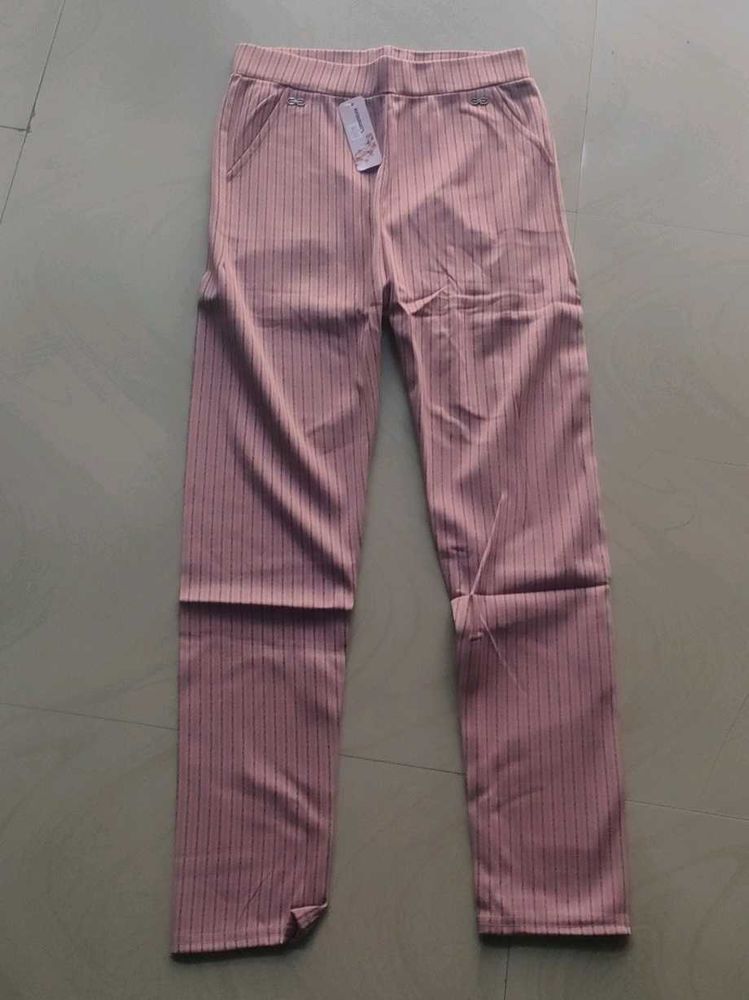 Striped Casual Pants