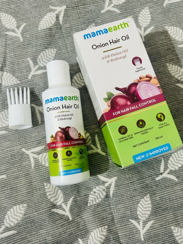 Mamaearth Onion Hair Fall Control Oil