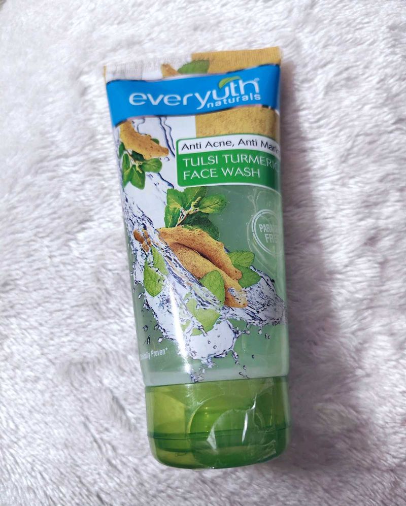 Everyuth Naturals Anti Acne, Face Wash