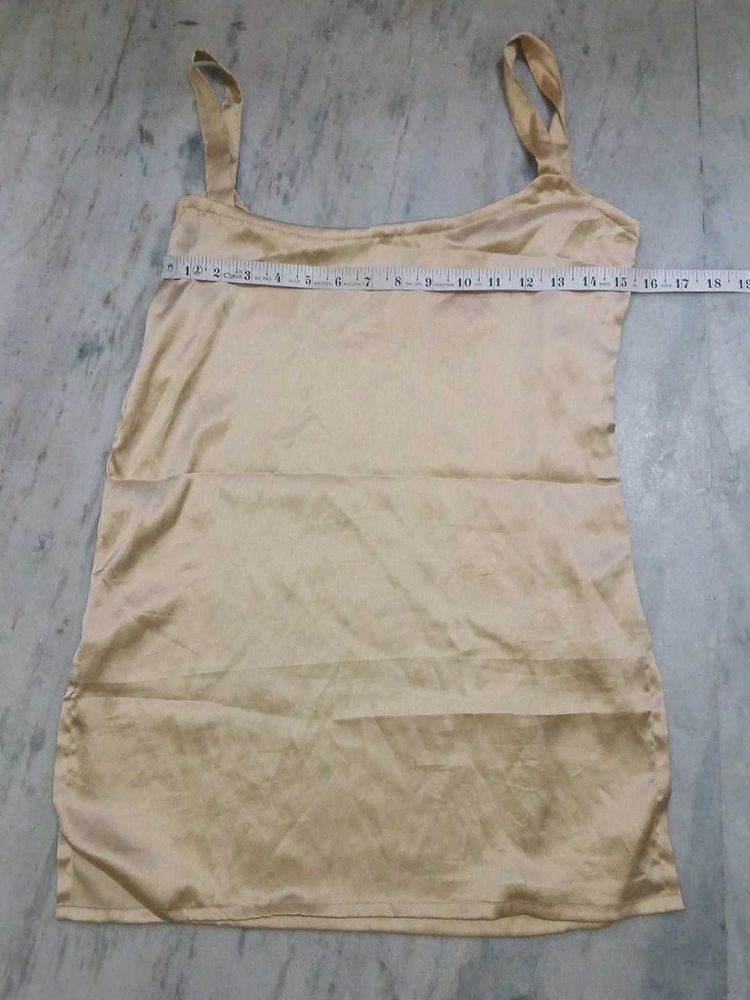 Satin Camisole Slip Top
