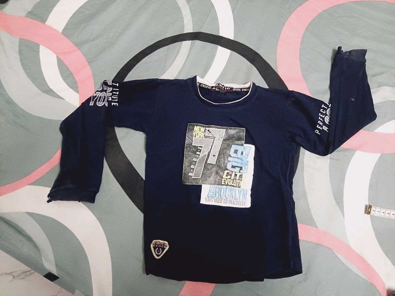 Boys Long Sleeve Graphic T-Shirt