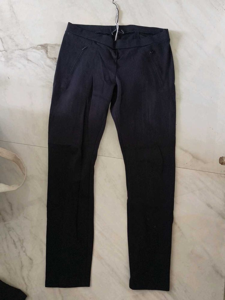 Classic Black Slim Fit Pants