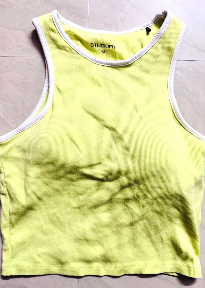 StudioFit Ribbed Tank Top